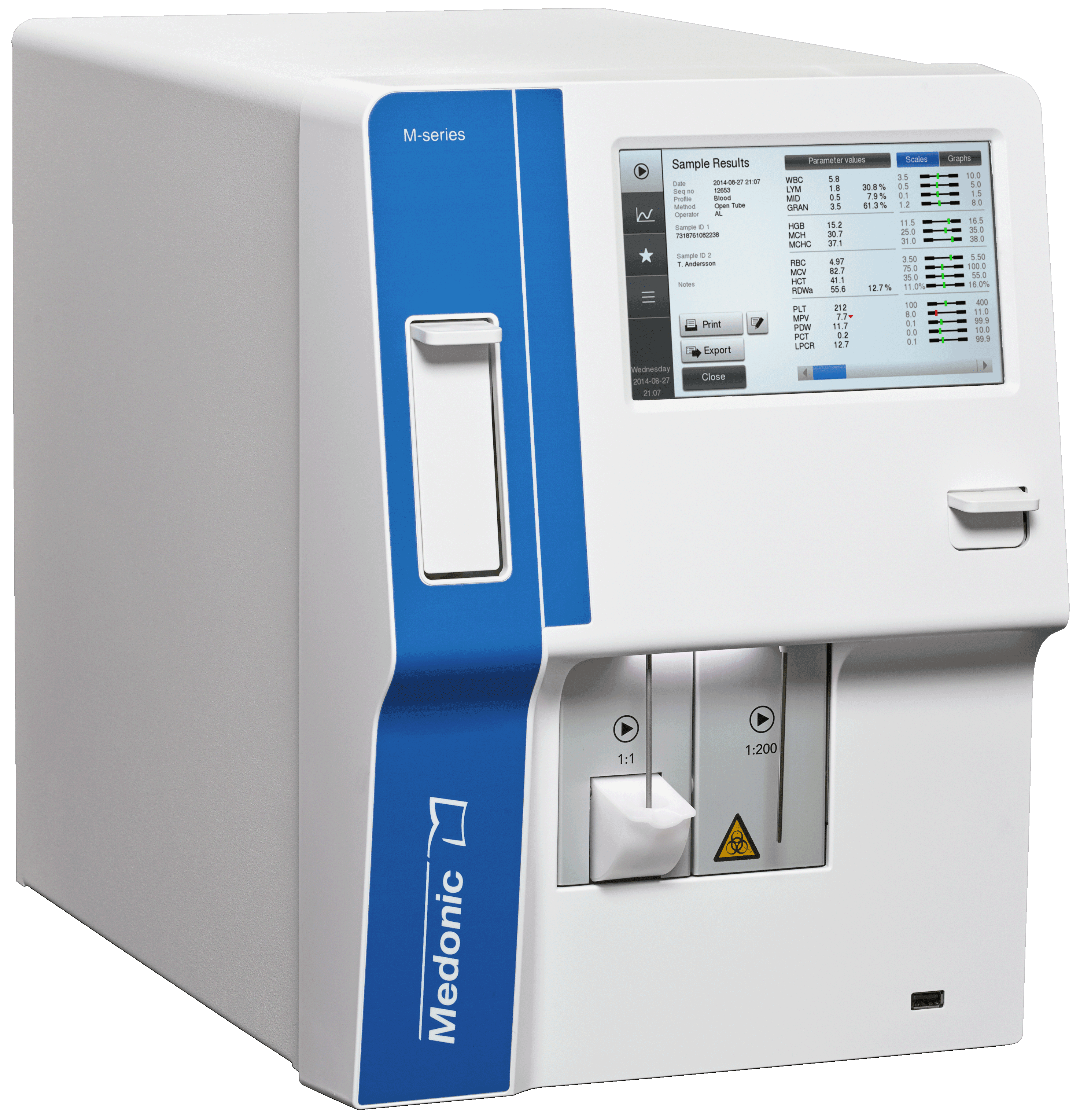 Medonic M32C Hematology Analyzer