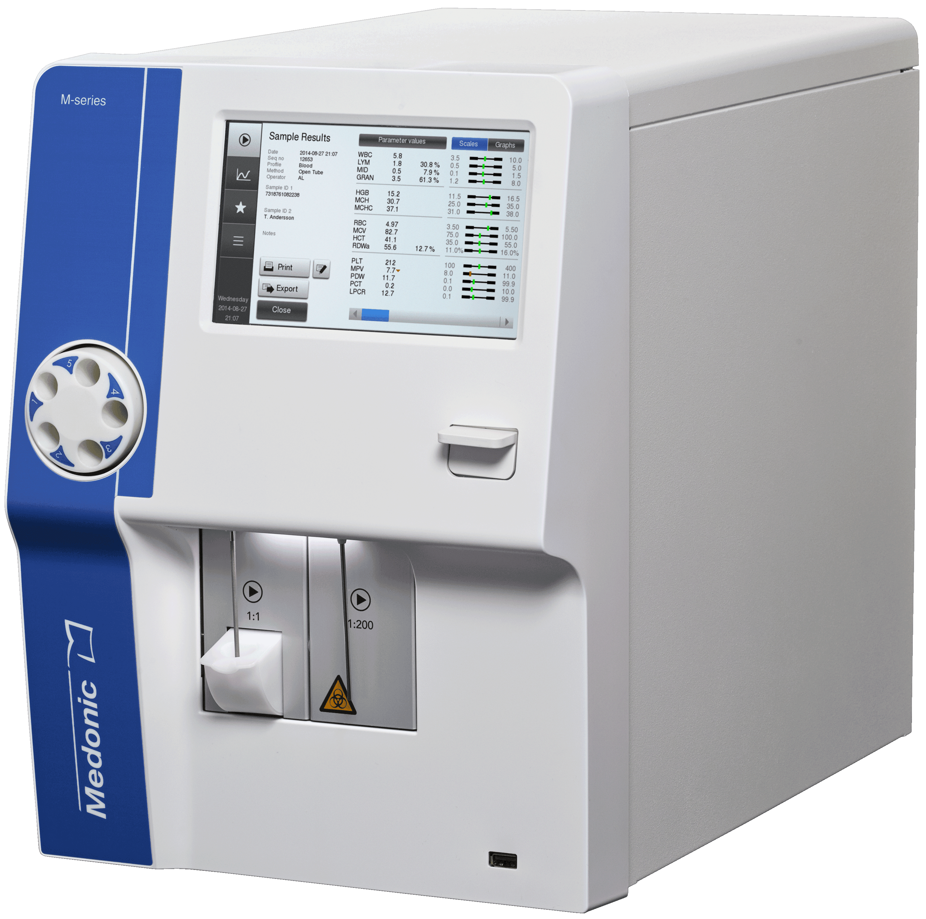 Medonic M32M Hematology Analyzer